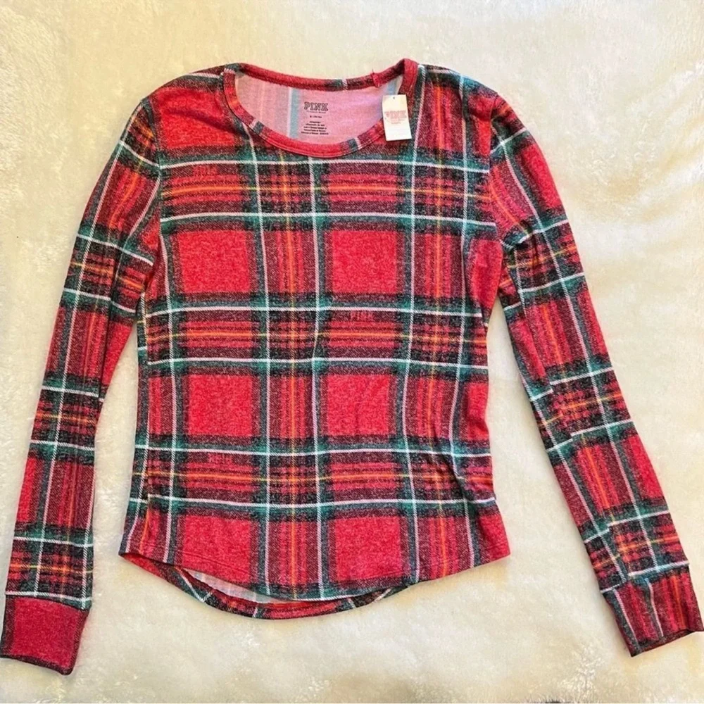 Pink VS Sleepwear Long Sleeve Top